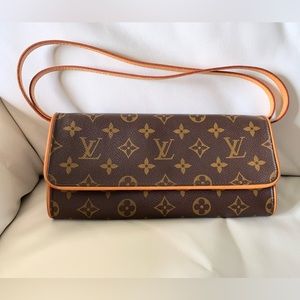 Louis Vuitton Twin Clutch Bag, Vintage